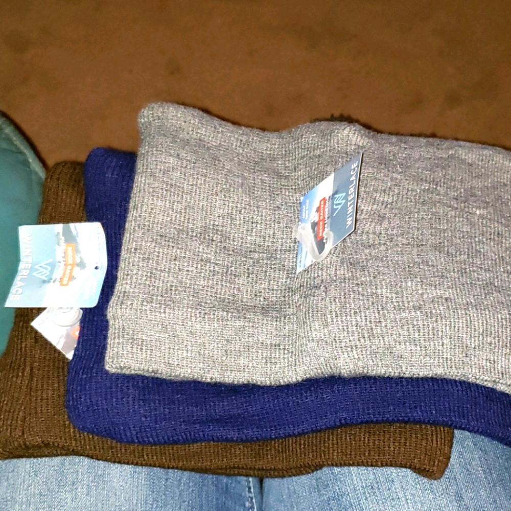 Fleece lined neck gaiter